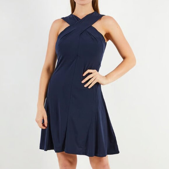 MICHAEL MICHAEL KORS NAVY BLUE DRESS XL - Picture 1 of 7